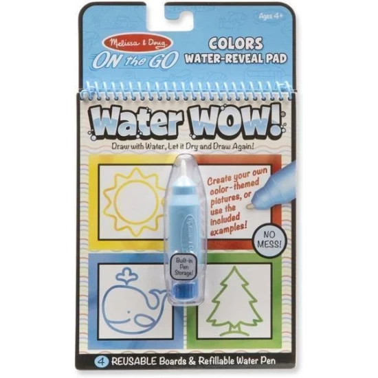 Water Reveal Pad - Colours And Shapes