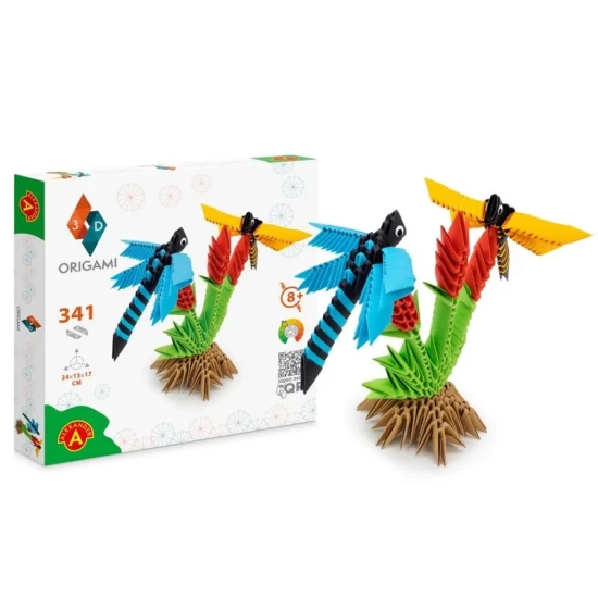 Origami 3D - Dragonflies - 341Pcs