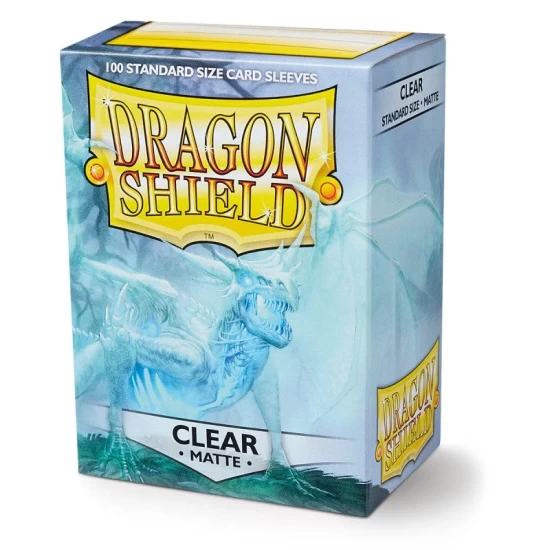 Sleeves Dragon Shield Matte - Clear (100Ct)