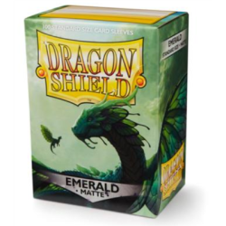 Sleeves Dragon Shield Matte Emerald (100Ct)