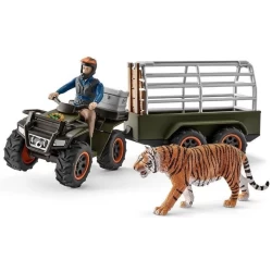 Quad Met Aanhangwagen En Ranger (U)