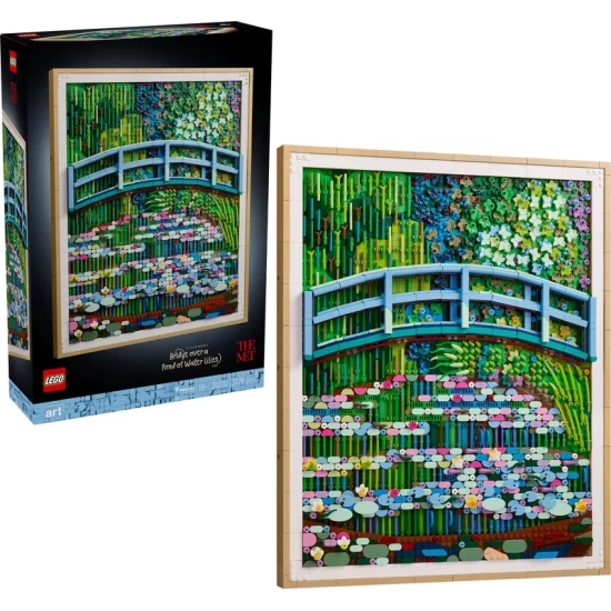 Lego 31220 Claude Monet Bridge Over A Pond Of Water Lilies