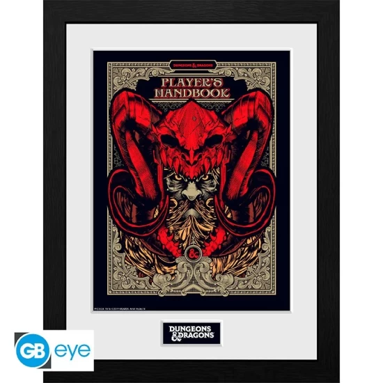 Dungeons & Dragons - Framed Print Players Handbook (30X40) X2