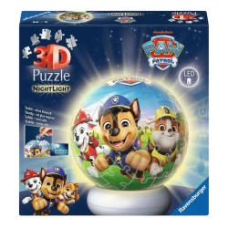 Paw Patrol 3D Puzzel Bal Nachtlampjes