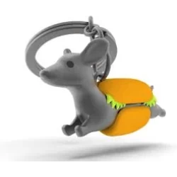 Dachshund Hotdog Keyring Dachshund Dachshund Hotdog Keyring Dachshund