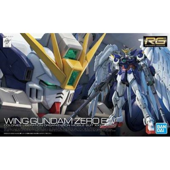 Gundam: Real Grade - Xxxg-00W0 Wing Gundam Zero Ew 1:144 Scale Model Kit