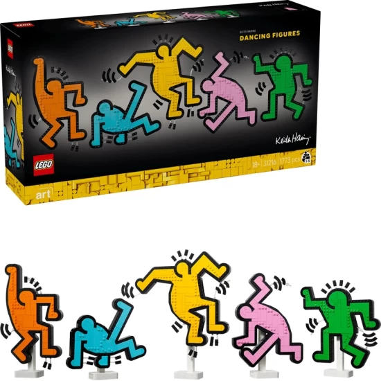 Lego Art 31216 Keith Haring Dansende Figuren