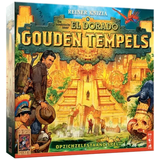 De Zoektocht Naar El Dorado De Gouden Tempels - Bordspel