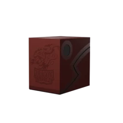 Deckbox Double Deck Shell Blood Red/Black
