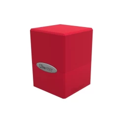 Deckbox Satin Apple Red Deckbox Satin Apple Red