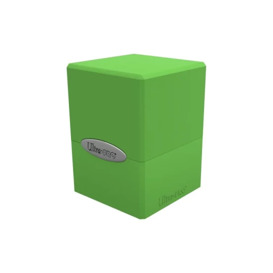 Deckbox Satin Lime Green Deckbox Satin Lime Green