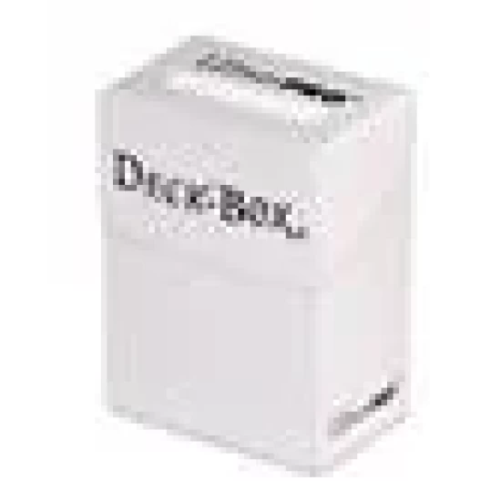 Deckbox Solid White Deckbox Solid White