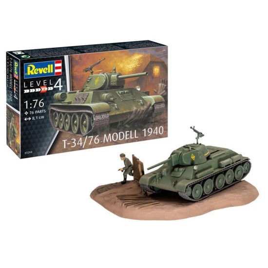 T-34/76 Modell 1940 Revell Modelbouwpakket