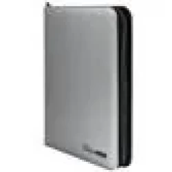 Pro-Binder Zippered 9-Pocket Silver Pro-Binder Zippered 9-Pocket Silver