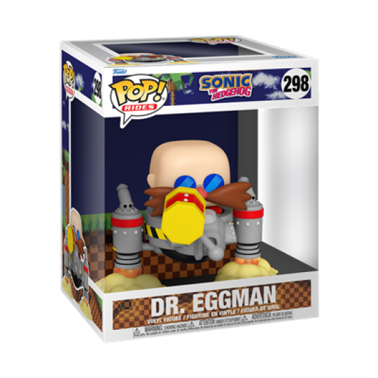 Sonic The Hedgehog Pop! Rides Vinyl Figure Dr. Eggman 15 Cm