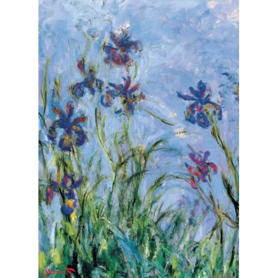 Irises (Detail) – Claude Monet (1000)
