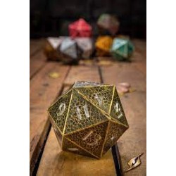 Dice D20 - Fake Gold 85Cm
