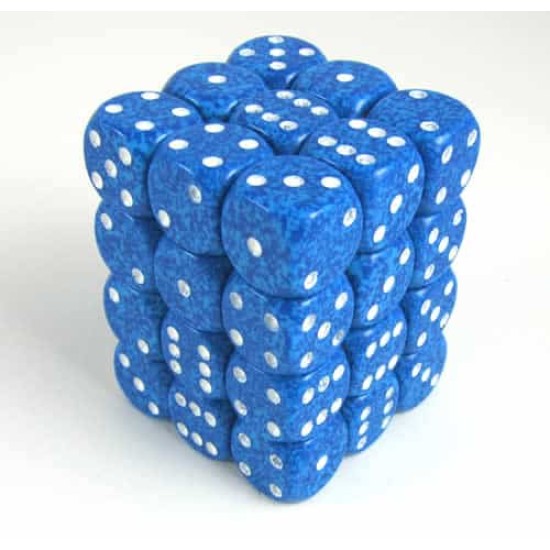 Dice Set Spec 12Mm Water D6 (36)