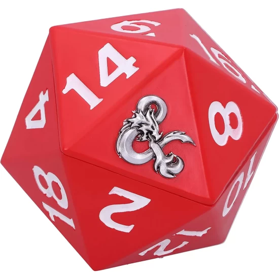 Officially Licensed Dungeons & Dragons D20 Dice Storage Box