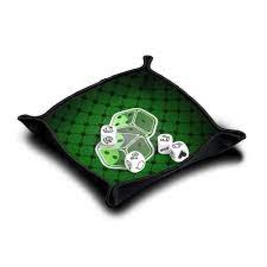 Dice Tray - Roller Green