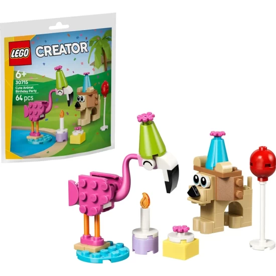 Lego Creator 30715 Schattige Dieren Die Een Verjaardag Vieren