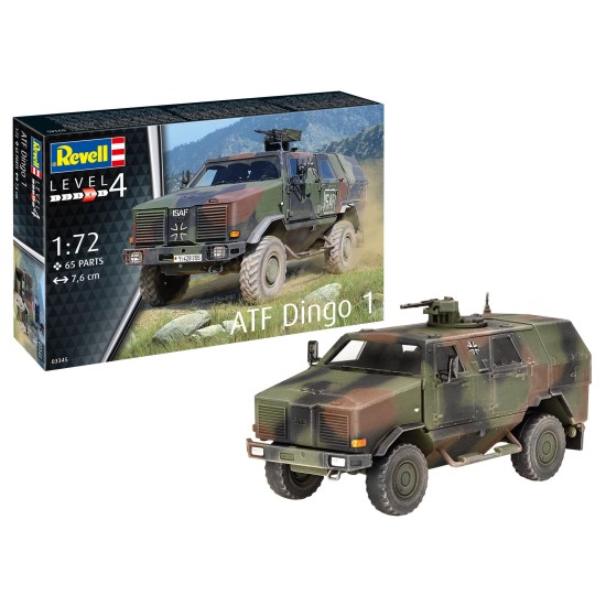 Atf Dingo 1 Revell Modelbouwpakket Atf Dingo 1 Revell Modelbouwpakket