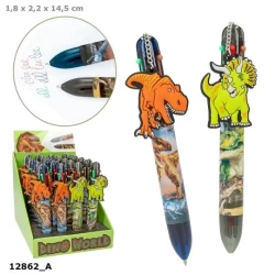 Dino World Gelpen Met 6 Kleurn Dino World Gelpen Met 6 Kleurn
