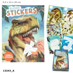 Dino World Nummer Stickers Dino World Nummer Stickers