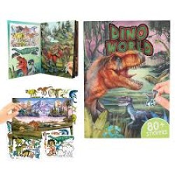Dino World Stickerboek Met Puffy Stickers Dino World Stickerboek Met Puffy Stickers