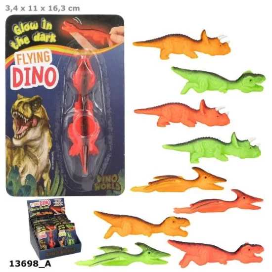 Dino World Vliegende Glow In The Dark Dino