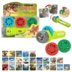 Dino World Zaklamp Met Plaatjes Dino World Zaklamp Met Plaatjes