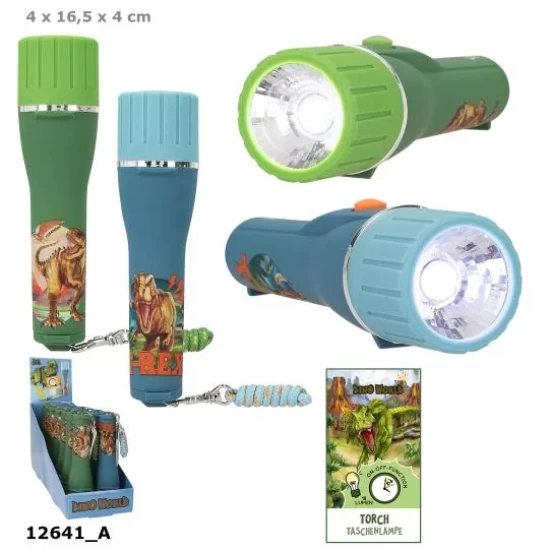 Dino World Zaklantaarn Met Timer