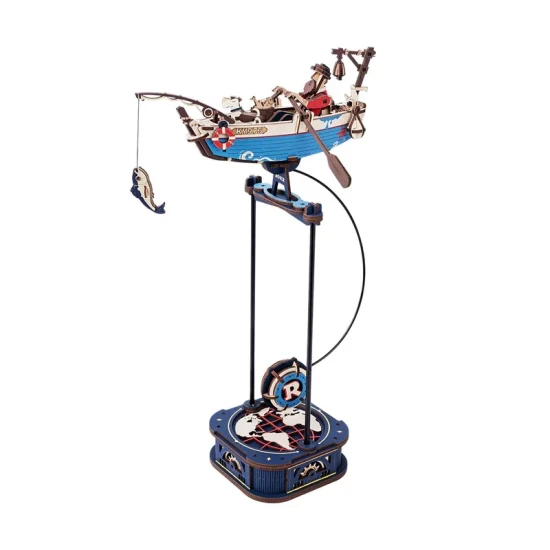 Robotime 3D Houten Puzzel Fisher Diy Pendulum Mcd02185175335Cm