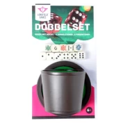 Pokerbeker Met Deksel 5 Pokerdobbelstenen En D6 Dobbelsteen Set (6 Stuks)
