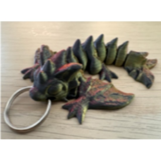 Draak Winged Sleutelhanger