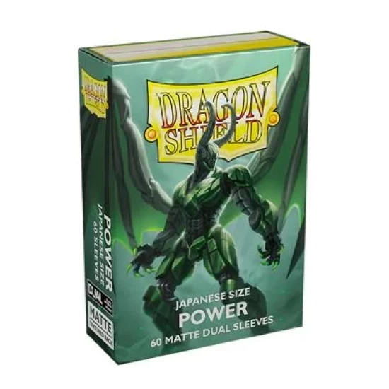 Sleeves Ds60J Matte Dual Power (60) Sleeves Ds60J Matte Dual Power (60)