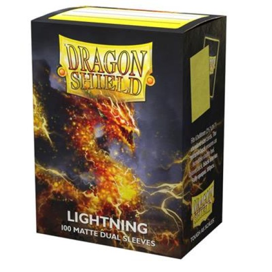 Sleeves Dragon Shield Matte Dual Lightning 100Ct