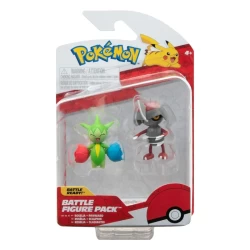 Pokmon Battle Figure Pack Mini Figure 2-Pack Pawniard Roselia 5 Cm