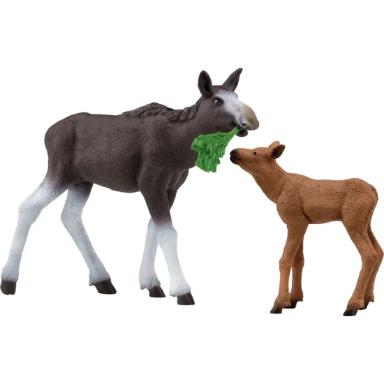 Schleich Wild Life 42629 Elandkoe Met Kalf