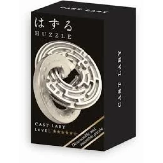 Mini Huzzle Cast Puzzle - Laby***** (Silver)