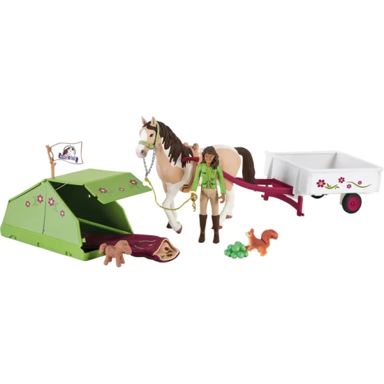 Schleich Horse Club Horse Club Sarah's Kampeeruitstapje