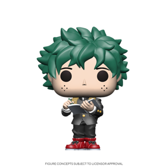 My Hero Academia Pop! Animation Vinyl Figure Deku (Middle School Uniform) 9 Cm