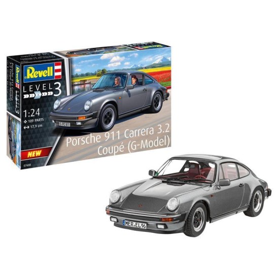 Porsche 911 Carrera 3.2 Coupe (G-Model) Revell Modelbouwpakket