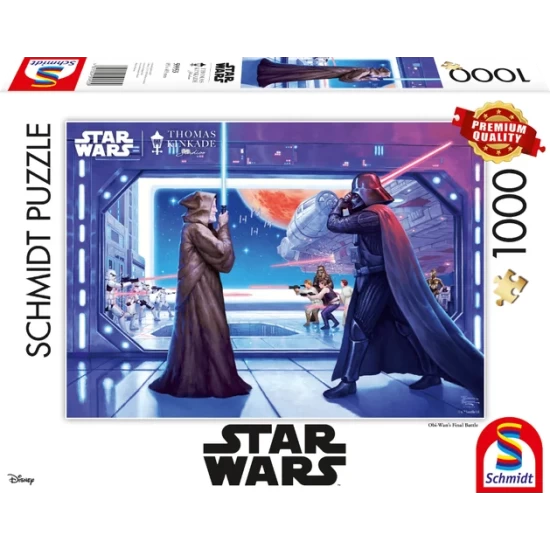 Star Wars Obi Wan's Laatste Gevecht 1000 Stukjes - Puzzel