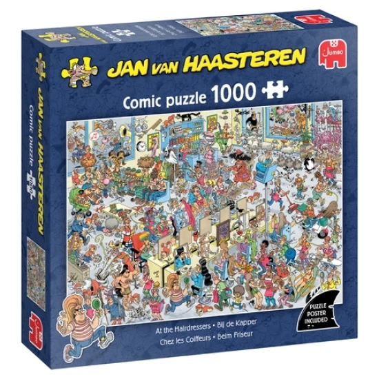 Bij De Kapper – Jan Van Haasteren (1000)