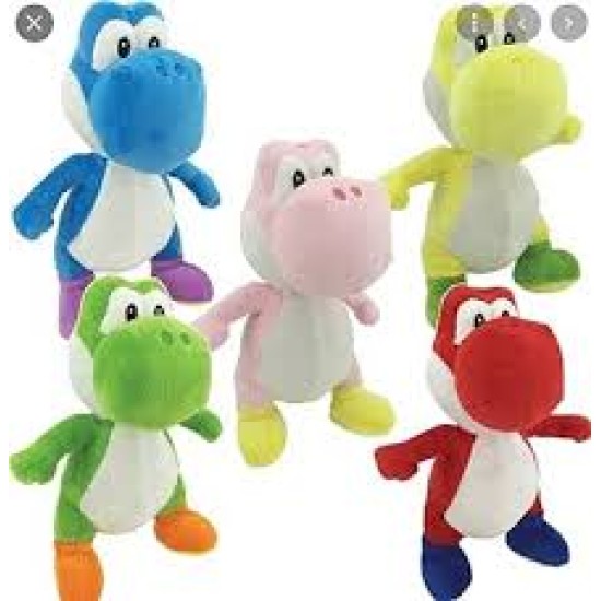 Nintendo - Assortiment De Peluches Yoshi Debout 20 Cm