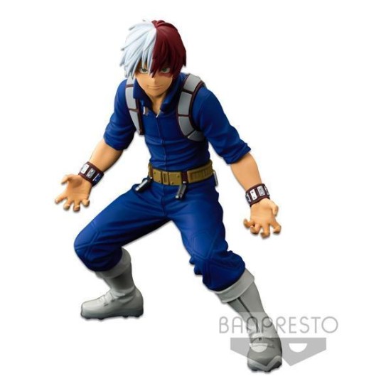 My Hero Academia Colosseum Modeling Academy Super Master Stars Piece Statue Shoto Todoroki 21 Cm