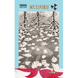 Drie Werelden - M.c. Escher (1000)