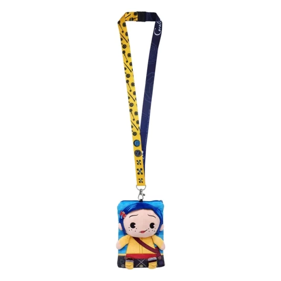 Coraline Lanyard Coraline With Pouch Card Holder