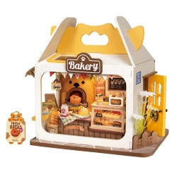 Robotime Diy Huisje Teddy’s Breadbox Ds033 16X9X145Cm
